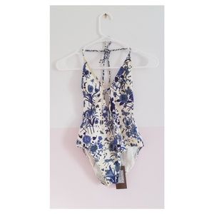 Porcelain print Gucci Swimsuit